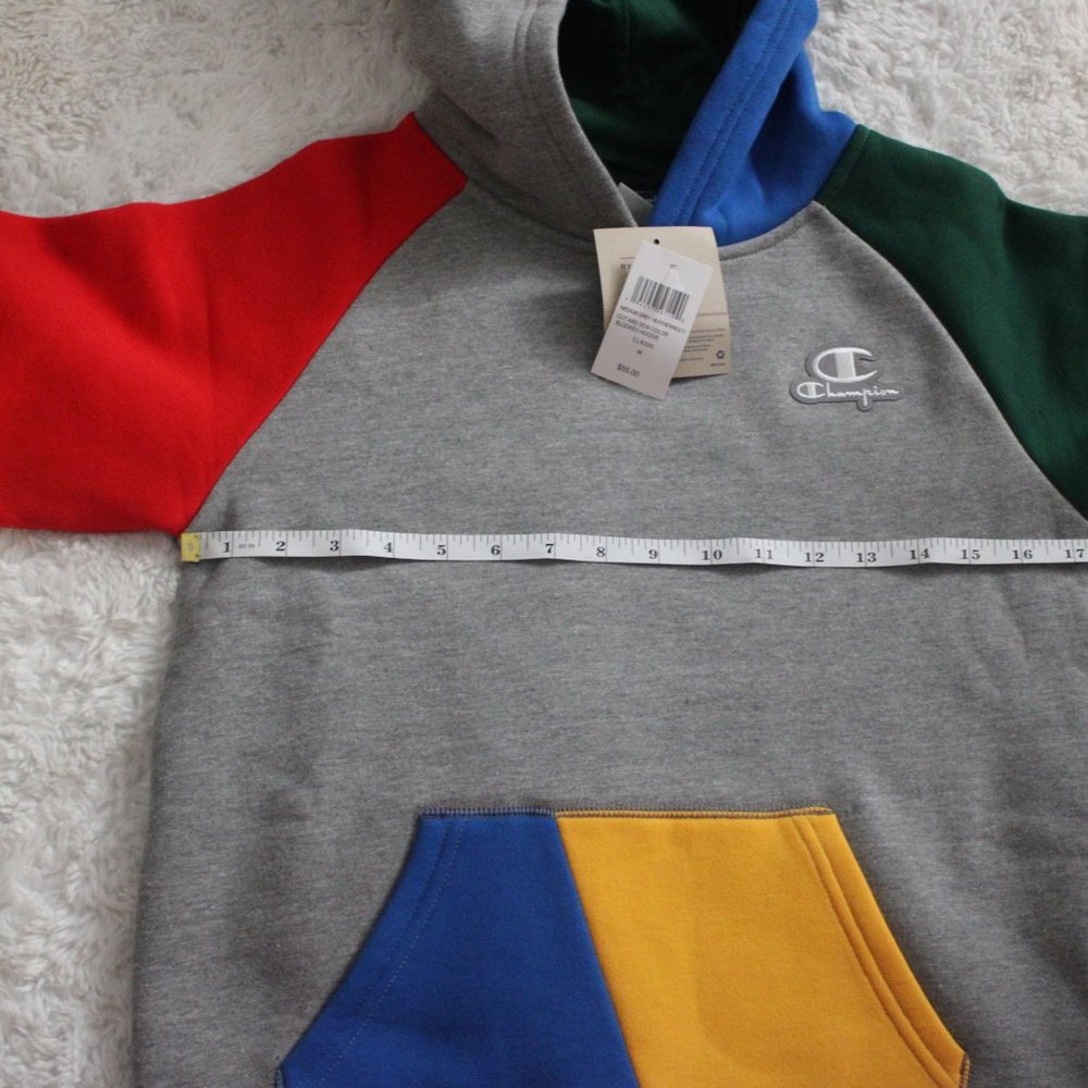 Champion Cut & Sew Color Blocked Hoodie - Picture 10 of 11